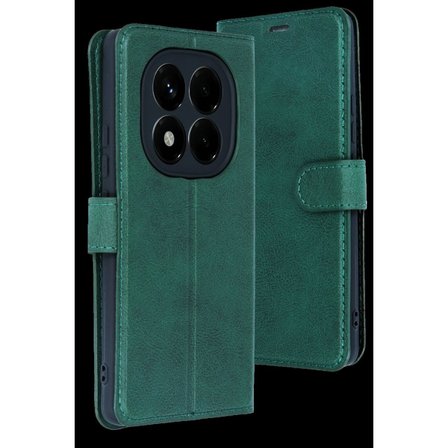 Tedar Xiaomi Redmi Note 15 Pro 4g Trend S Plus Kapaklı Kılıf - Yeşil Najmaddin