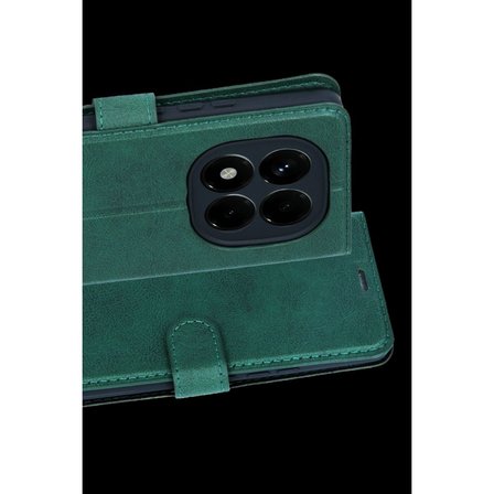 Tedar Xiaomi Redmi Note 15 Pro 4g Trend S Plus Kapaklı Kılıf - Yeşil Najmaddin