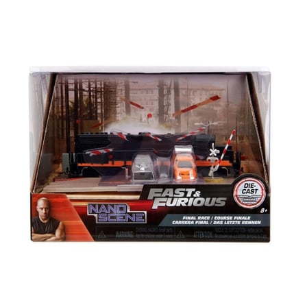 Ticaret Fast & Furious Nano Train Scene Diorama Najmaddin