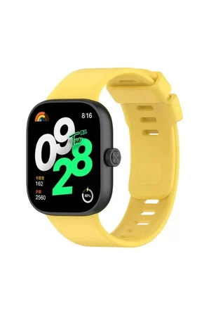 Sh Newface Xiaomi Redmi Watch 4 Klasik Kordon - Sarı Najmaddin