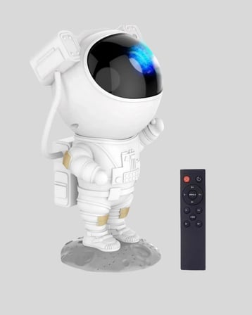 Mey Mey İthalat Astronot Projeksiyon Lambası Bluetooth Müzikli ve Uzaktan Kumandalı Najmaddin