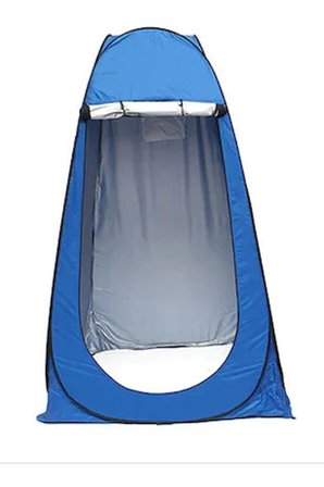 Tedar Otomatik Wc Portatif Giyinme Çadırı 120x120x190 Cm Mavi Najmaddin