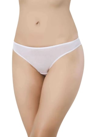 Tedar 6 adet Eko Set Likralı Kadın Slip Külot Yeşil Beyaz Najmaddin