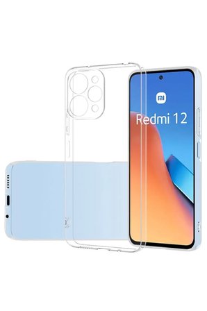 Sh Newface Xiaomi Redmi 12 Kılıf Lüx Şeffaf Silikon Najmaddin