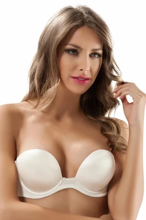 Beru Straplez Silikonlu Sihirli Sütyen Kadın 7036 Najmaddin