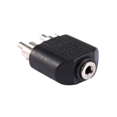 Sh 3.5 Mm Stereo Dişi  / 2 Rca Erkek Çevirici Jack Najmaddin