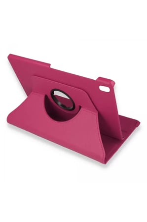 Sh Newface Lenovo M10 Fhd Plus X606f Kılıf 360 Tablet Deri Kılıf - Pembe Najmaddin