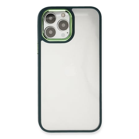 Bez iPhone 14 Pro Max Kılıf Dora Kapak - Haki Yeşil Najmaddin