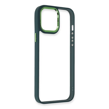 Bez iPhone 14 Pro Max Kılıf Dora Kapak - Haki Yeşil Najmaddin