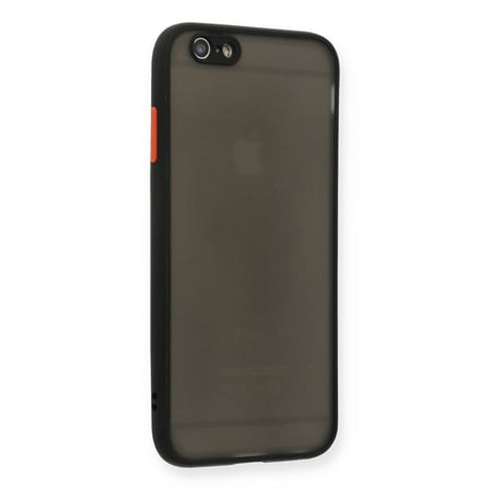 Bez iPhone 6 Kılıf Montreal Silikon Kapak - Siyah Najmaddin