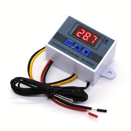 Karg Dijital Termostat Xh-w3002 Led Ekranlı Sıcaklık Kontrol Cihazı 220v Najmaddin