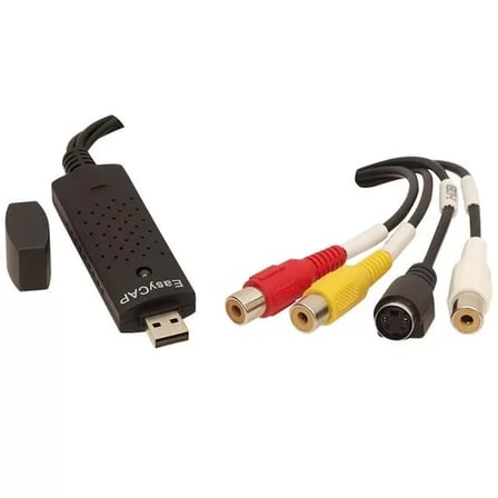 Sh Powermaster Rca Analog S-video Ses Capture Card 720p Easycap Usb 2.0 Najmaddin