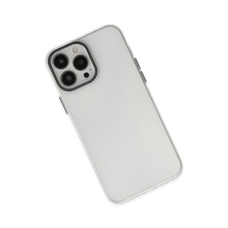 Bez iPhone 14 Pro Kılıf Modos Metal Kapak - Şeffaf Najmaddin