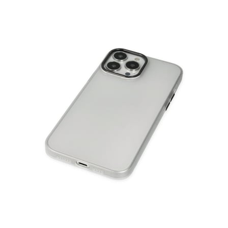 Bez iPhone 14 Pro Kılıf Modos Metal Kapak - Şeffaf Najmaddin