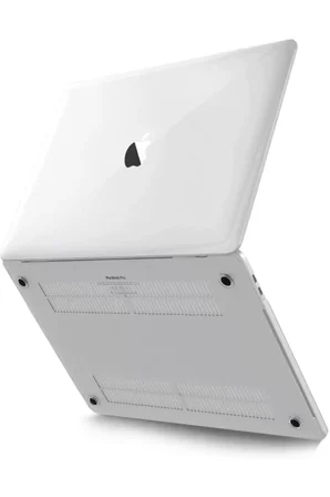 Sh Newface Apple Macbook Pro 16.2 2021 Macbook Buzlu Kapak - Şeffaf Najmaddin