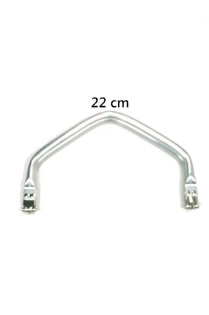Tedar Gizli Metal Çanta Bursu – 22 cm - Metal Çanta Aparatı Çanta Aksesuarı Najmaddin