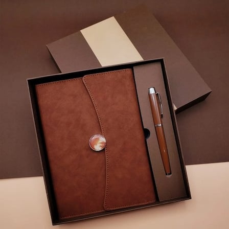 Özel Tasarım Defter Kalem Seti Najmaddin