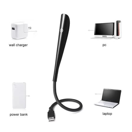 Sh Powermaster Pm-24561 14 Ledli Siyah Esnek Usb Led Lamba Najmaddin