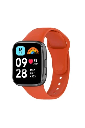 Sh Newface Xiaomi Redmi Watch 3 Active Klasik Kordon - Turuncu Najmaddin