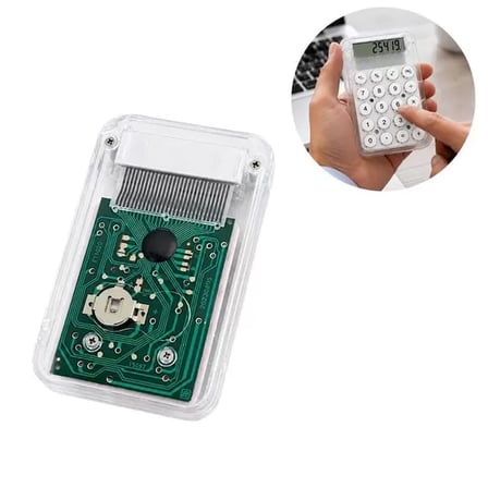 Sh Powermaster Pm-25419 Beyaz Mini Hesap Makinesi Najmaddin