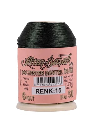 Tedar 3 Adet Altınbaşak Oya ve Dantel İpi 20 gr - Royaleks - No: 015 Najmaddin