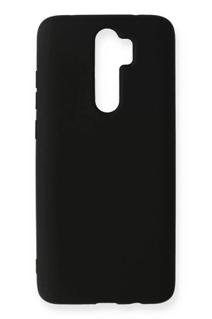 Sh Newface Xiaomi Redmi Note 8 Pro Kılıf Nano İçi Kadife Silikon - Siyah Najmaddin