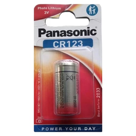 Sh Panasonic Cr123al/1b 3 Volt Lityum Cr123 Tekli Fotoğraf Makinesi Pili Najmaddin