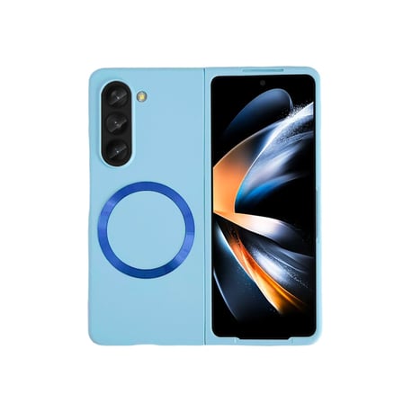 Bez Galaxy Z Fold 5 Kılıf Mata Fold Kapak - Sierra Blue Najmaddin