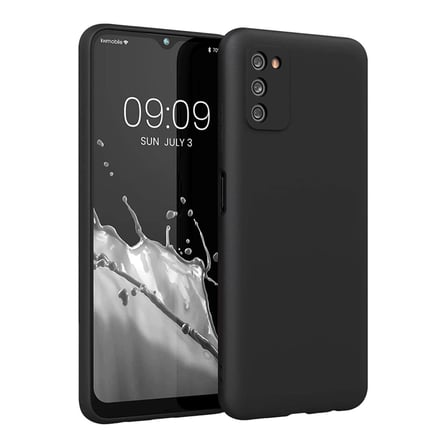MEPA Najmaddin Galaxy A03s Kılıf First Silikon - Siyah Najmaddin