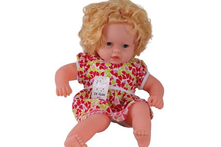 Ticaret 0073 60 CM DOLGU GÖVDELİ SAÇLI BÜYÜK BEBEK Najmaddin