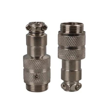 Sh Mayk Gx16-6 Pinli Metal Erkek Konnektör (m16 - 16mm) Najmaddin