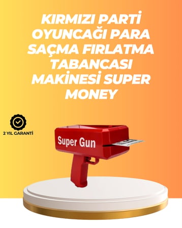 Mey Mey İthalat AA Pil ile Çalışan, Kolay Kullanımlı Kâğıt Fırlatıcı Oyuncak Najmaddin