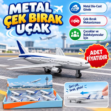Ticaret Metal Çek Bırak Uçak Najmaddin
