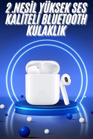 Mey Mey İthalat Yeni Nesil Dokunmatik Kontrol Çağrı Cevaplayabilen Kablosuz Bluetooth Kulaklık Najmaddin