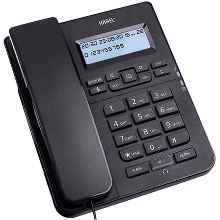 Sh Karel Tm-145 Kablolu Ekranlı Masaüstü Analog Telefon Najmaddin