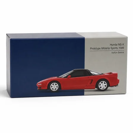 Ticaret 1/64 Model Araç NS-X Prototype Midship Sports 1989 Ayrton Senna w/ Figure Najmaddin