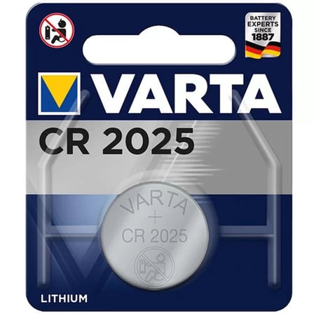Sh Varta Cr 2025 3 Volt Tekli Lityum Pil Najmaddin