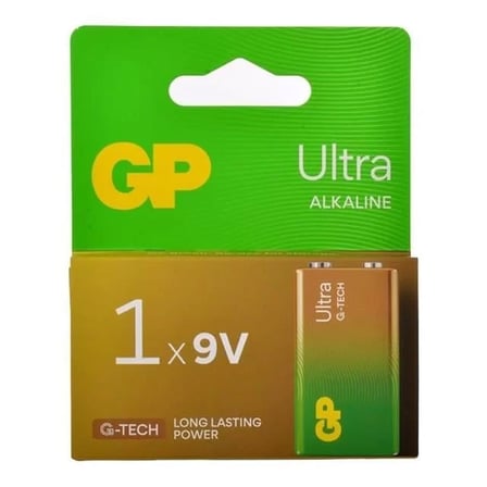 Sh Gp 1604au-5tr1 Ultra Alkalin 9 Volt Tekli Pil (6lf22/6lr61/6lp3146/mn1604) Najmaddin