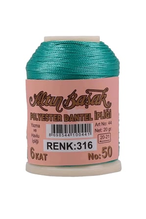 Tedar Altınbaşak Oya ve Dantel İpi 20 gr - Royaleks - No: 316 Najmaddin