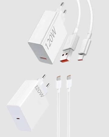 Karg Turbo 120w Hızlı Şarj Cihazı Type-c Kablolu Najmaddin