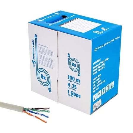 Sh Powermaster Cat5 100 Metre Ethernet Network Kablosu Najmaddin