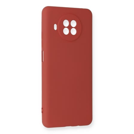 Bez Mi 10T Lite Kılıf Nano içi Kadife Silikon - Kiremit Najmaddin