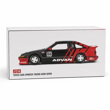 Ticaret Model ARAÇ KaidoHouse 1/64 AE86 Sprinter Trueno Kaido ADVAN Najmaddin