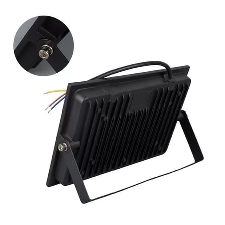 Sh Powermaster Pm-22572 100 Watt - 220 Volt 6500k Ip66 150* Işık Açısı Siyah Slim Kasa Beyaz Led Projektör Najmaddin