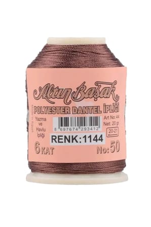 Tedar 3 Adet Altınbaşak Oya ve Dantel İpi 20 gr - Royaleks - No: 1144 - 065 - 004 Najmaddin