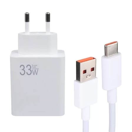 Sh Weko Wk-27876 M11 Beyaz 33 Watt Turbo Usb Şarj Başlık Adaptörü + Type-c Kablo Najmaddin