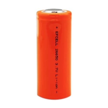 Sh Efcell 3.7 Volt 4500 Mah Icr 26650 Şarj Edilebilir Pil Najmaddin