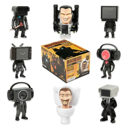Ticaret KBD00000 Skibidi Toilet Figür Surpriz Paket Najmaddin