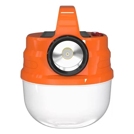 Sh Powermaster Hb-v70 Çift Işıklı  6 Modlu (el Feneri+5  Kademe) 50 Watt Şarj Edilebilir Kamp Feneri Najmaddin
