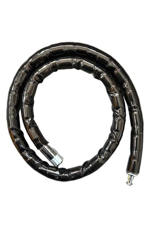 Tedar Yuma Ym-752 Motorsiklet Kilidi Anahtarlı Körüklü Siyah ( Boy : 120cm-çap : 22mm ) Najmaddin